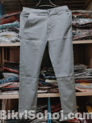 Cotton Stretched Gabardine Pant